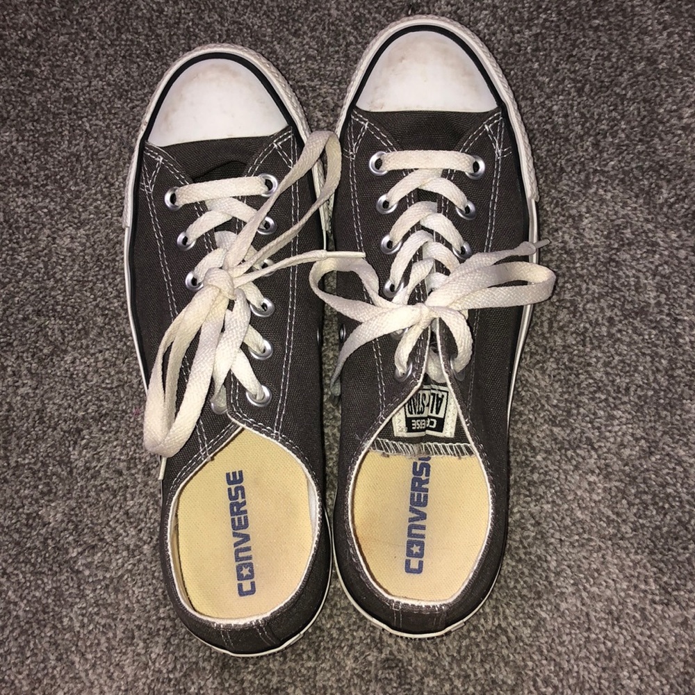 Grey Converse